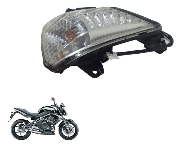 Pisca Dianteiro Direito C/ Deta Kawasaki Er 6n 10-12 Origina Direito