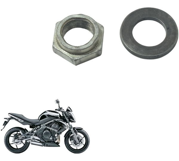 Porca Campana Embreagem Kawasaki Er 6n 10-12 Original