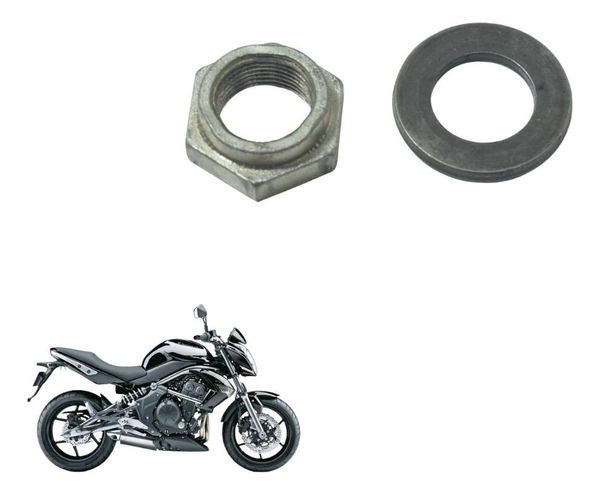 Porca Campana Embreagem Kawasaki Er 6n 10-12 Original