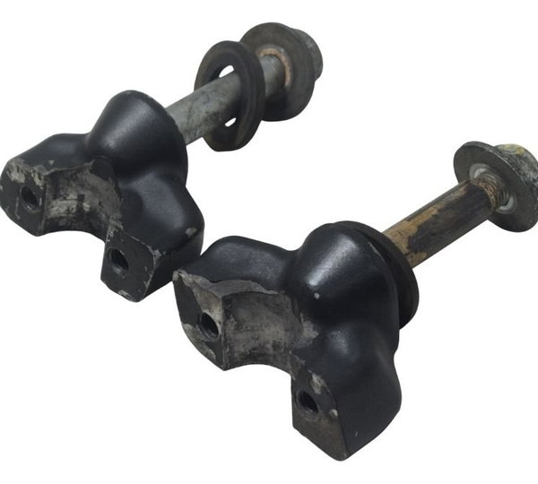 Par Riser Inferior Guidão Kawasaki Er 6n 10-12 Original