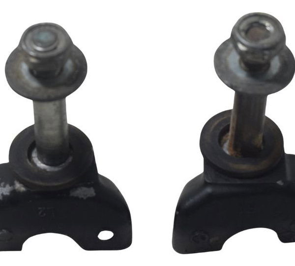 Par Riser Inferior Guidão Kawasaki Er 6n 10-12 Original