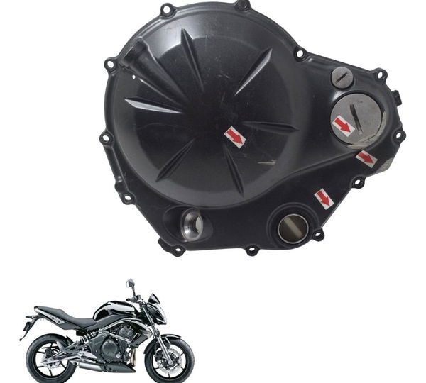 Tampa Motor Embreagem C/ Detalhes Kawasaki Er 6n 10-12 Orig