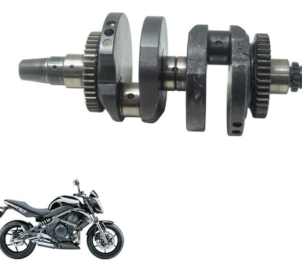 Virabrequim P/ Retifica Kawasaki Er 6n 10-12 Original