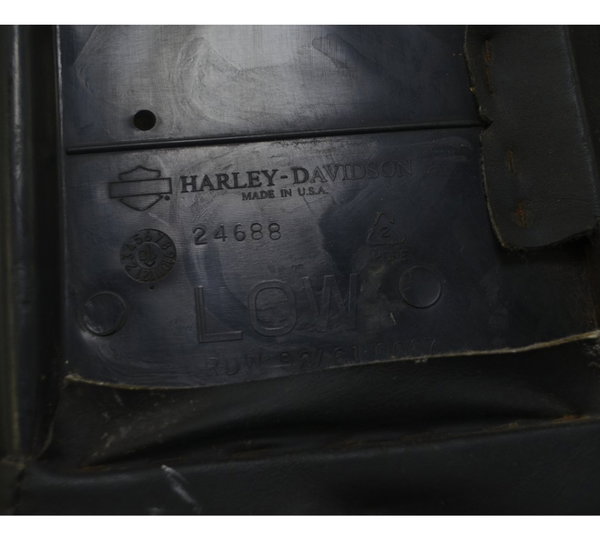 Banco C/detalhe Harley Touring Street Glide 11-13 Original Preto