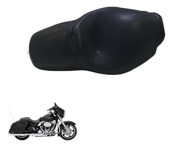 Banco C/detalhe Harley Touring Street Glide 11-13 Original Preto