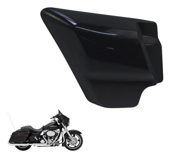 Carenagem Lateral Esq Harley Street Glide Touring 11-13 Orig Preto