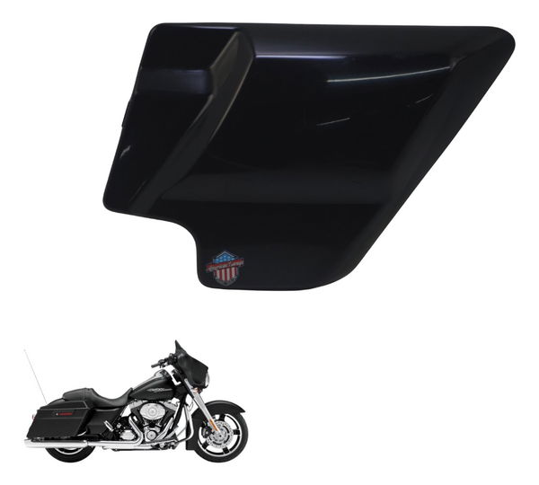 Carenagem Latetal Dir Harley Street Glide Touring 11-13 Orig Preto