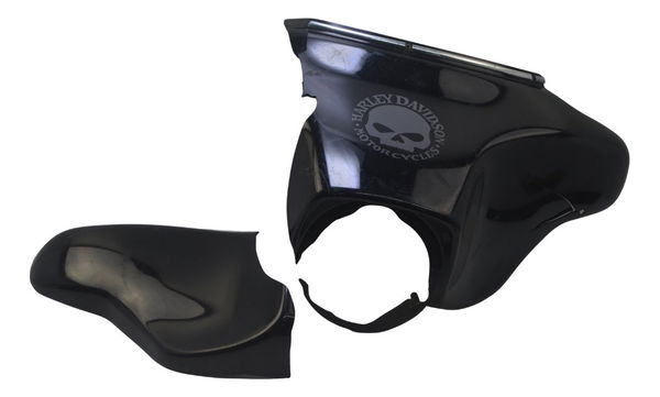 Carenagem Morcegão C/avar Harley Street Glide Touring 11-13 Preto
