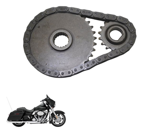 Engrenagem Corrente Óleo Harley Street Glide Touring 11-13