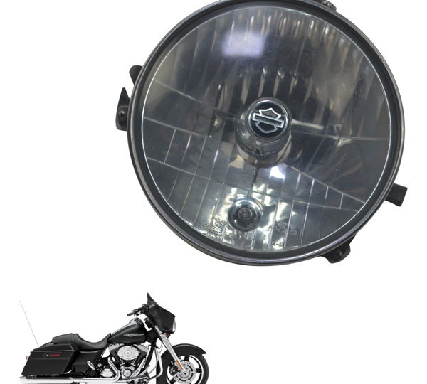Farol Bloco Óptico Harley Street Glide Touring 11-13 Origina Ambos Lados