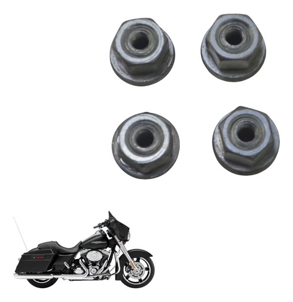 Jogo Parafuso Paralama Traseiro Harley Street Glide Touring