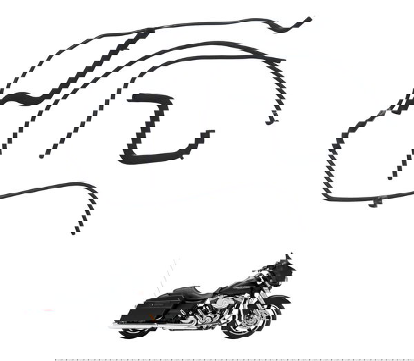 Kit Mangueiras Harley Street Glide Touring 11-13 Original