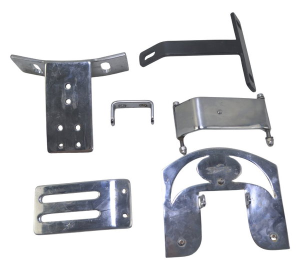 Kit Suporte Encosto Piloto Harley Street Glide Touring 11-13