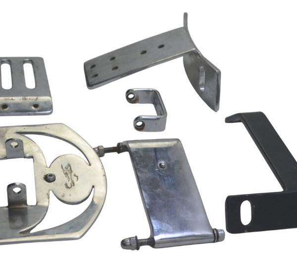 Kit Suporte Encosto Piloto Harley Street Glide Touring 11-13