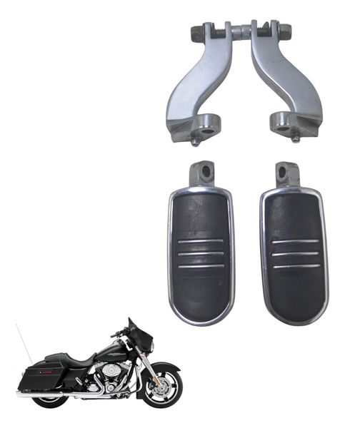 Par Pedaleira Traseira Harley Street Glide Touring 11-13
