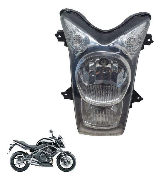 Farol C/ Avaria Kawasaki Er 6n 10-12 Original