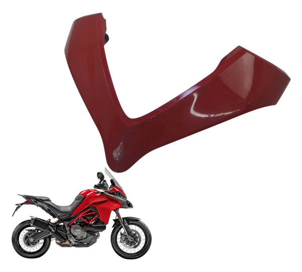 Carenagem Superior Farol Ava Ducati Multistrada 950 S 20-23 Vermelho