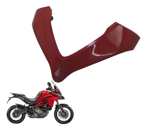 Carenagem Superior Farol Ava Ducati Multistrada 950 S 20-23 Vermelho