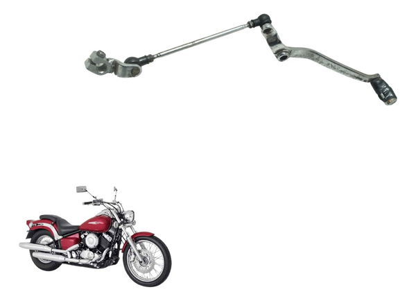 Pedal Câmbio Marcha C/detalhe Yamaha Drag Star Xvs 650 96-08