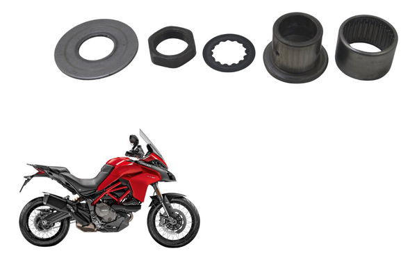 Porca E Trava Pinhão Ducati Multistrada 950 S 20-23 Original