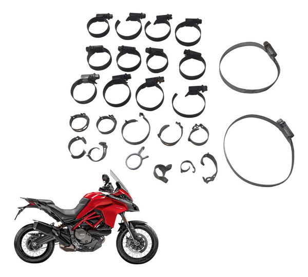 Kit Abraçadeira Diversas Ducati Multistrada 950 S 20-23 Orig