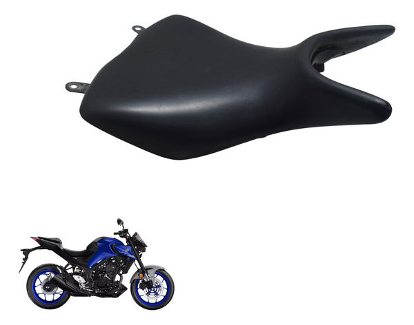 Banco Dianteiro Yamaha Mt 03 20-25 Original Preto