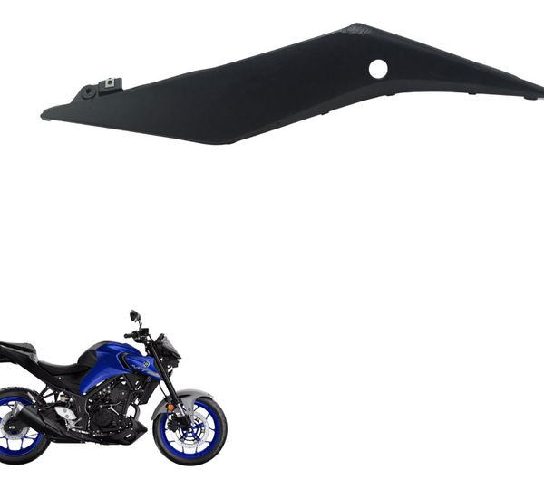 Carenagem Rabeta Esq C/detalhes Yamaha Mt 03 20-25 Original Preto