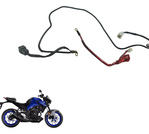 Cabo +/- Bateria Yamaha Mt 03 20-25 Original