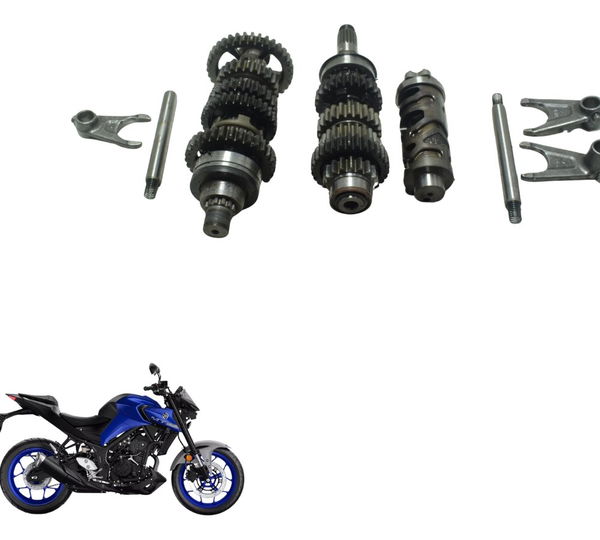 Caixa Marcha Câmbio Yamaha Mt 03 20-25 Original