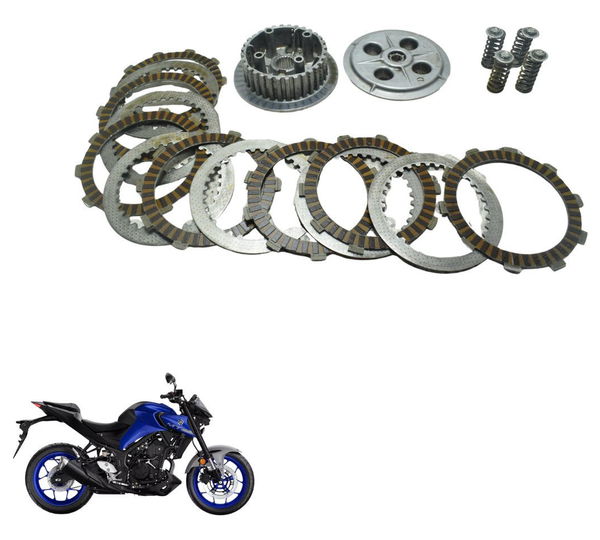 Cubo Platô Discos Embreagem Yamaha Mt 03 20-25 Original