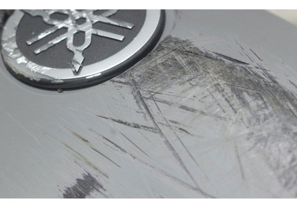 Carenagem Lateral Esq C/detalhes Yamaha Mt 03 20-25 Original Cinza