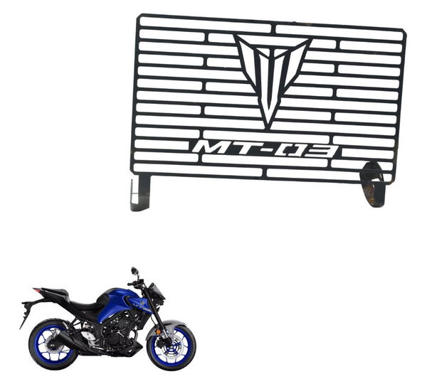 Grade Proteção Radiador C/detalhes Yamaha Mt 03 20-25