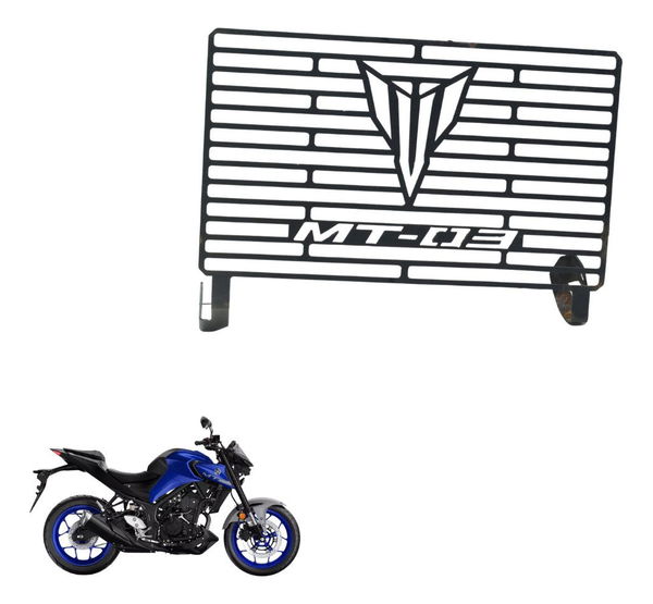 Grade Proteção Radiador C/detalhes Yamaha Mt 03 20-25