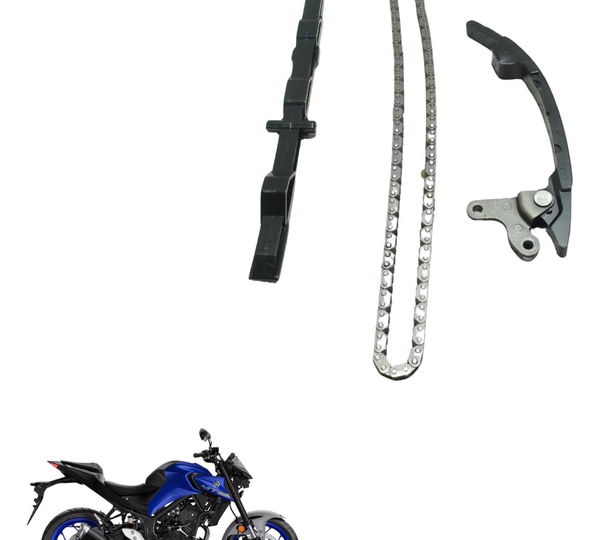 Kit Guia Tensor Corrente Comando Yamaha Mt 03 20-25 Original