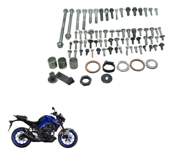 Kit Parafusos Diversos Yamaha Mt 03 20-25 Original