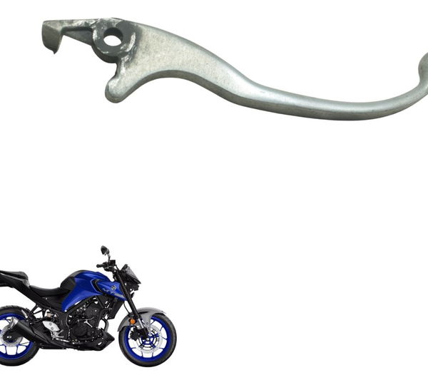 Manete Freio C/detalhes Yamaha Mt 03 20-25 Original Prateado