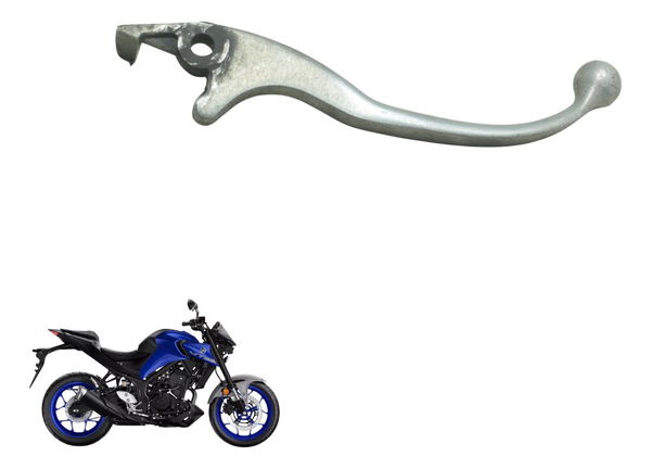 Manete Freio C/detalhes Yamaha Mt 03 20-25 Original Prateado