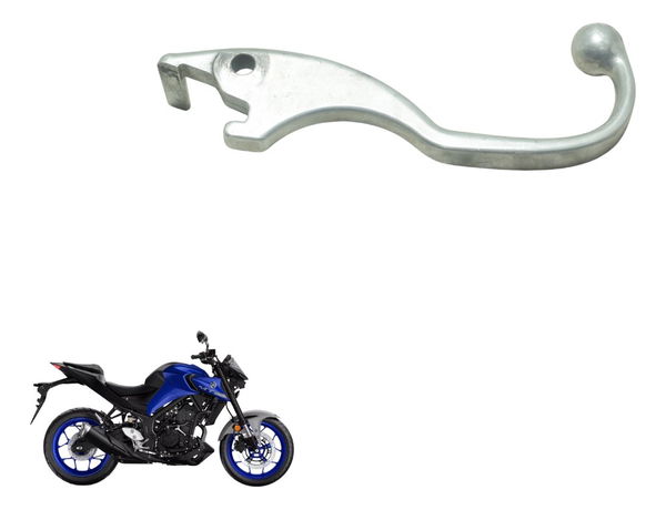 Manete Freio C/avaria Yamaha Mt 03 20-25 Original Prateado