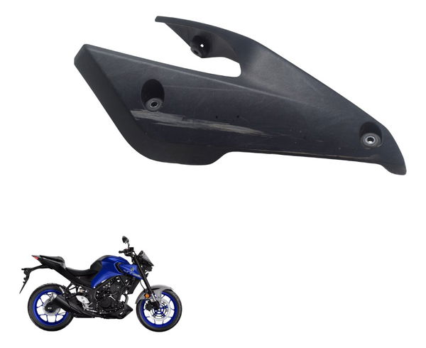 Protetor Escapamento C/detalhes Yamaha Mt 03 20-25 Original