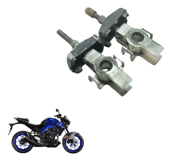 Par Esticador Corrente Yamaha Mt 03 20-25 Original