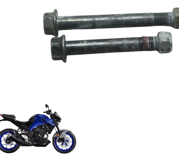Par Parafuso Amortecedor Traseiro Yamaha Mt 03 20-25 Origina