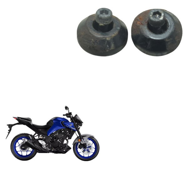 Par Peso Guidão C/detalhes  Yamaha Mt 03 20-25 Original