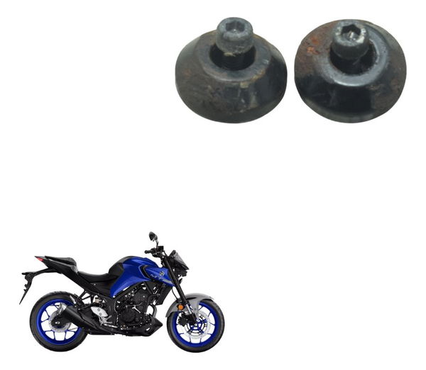Par Peso Guidão C/detalhes  Yamaha Mt 03 20-25 Original