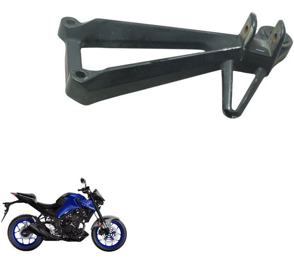 Suporte Pedaleira Tras Dir C/detal Yamaha Mt 03 20-25 Origin Preto