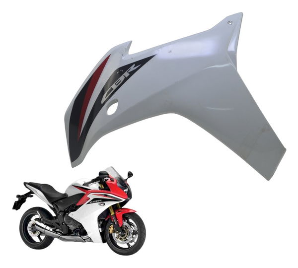 Carenagem Lateral Esq C/detalhe Honda Cbr 600f 12-14 Origina