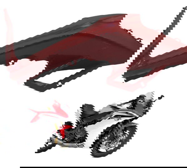 Carenagem Frontal Esq C/avaria Honda Cbr 600f 12-14 Original