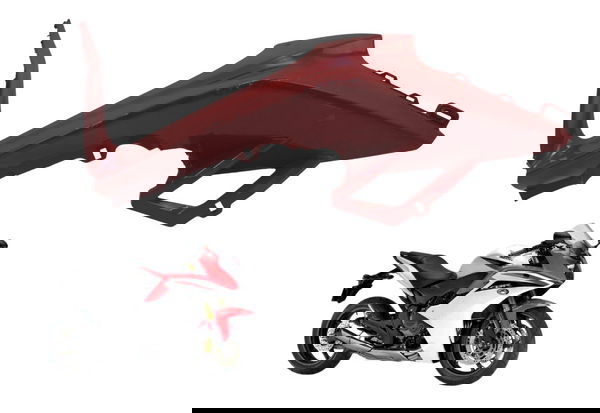 Carenagem Frontal Esq C/avaria Honda Cbr 600f 12-14 Original