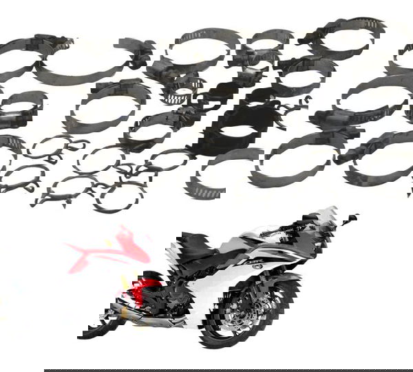 Kit Abraçadeiras Diversas Honda Cbr 600f 12-14 Original