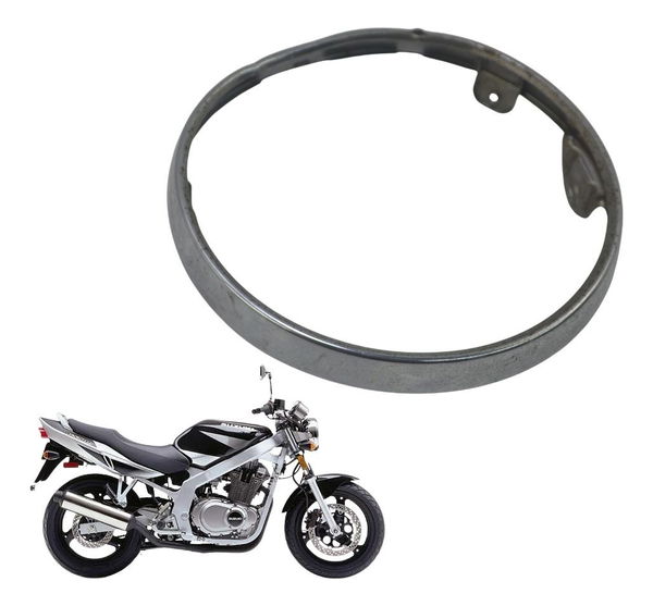 Aro Farol Bloco Óptico C/avaria Suzuki Gs 500 97-09 Original