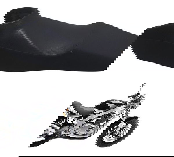 Banco C/ Detalhes Suzuki Gs 500 97-09 Original Preto